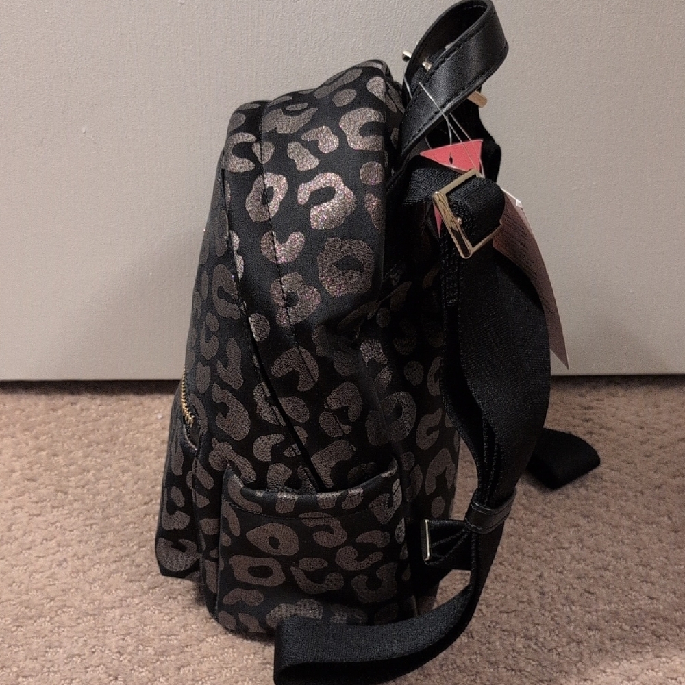 Kate Spade Metallic Leopard Print Mini Backpack NWT Limited Edition - Picture 5 of 9